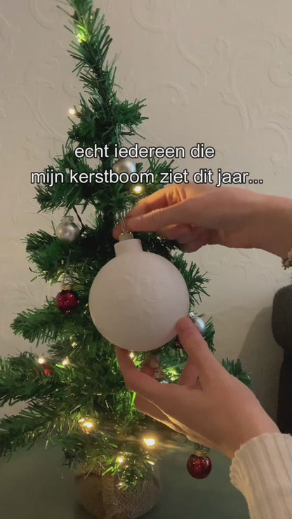 Kerstbal met foto